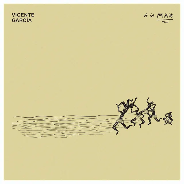 Album cover of A la Mar by Vicente García